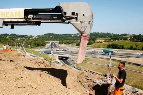  Dans quelques jours cesseront les travaux pour ne reprendre qu'en septembre.  photo patrick Bernière  