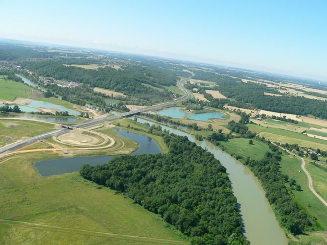 La déviation de aire sur adour