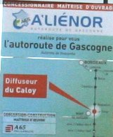 C'est avec presqu'un an de retard sur le planning initial qu'a été mis en service le pont du Caloy.  Cliquez pour voir ...