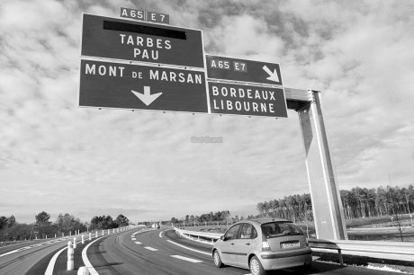 Le nord-est des Landes attend beaucoup de l'A65 et de la future gare LGV.  photo archives nicolas le lièvre