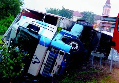 Accident de camion