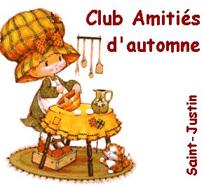 Club amitiés d'autmnes de Saint-Justin