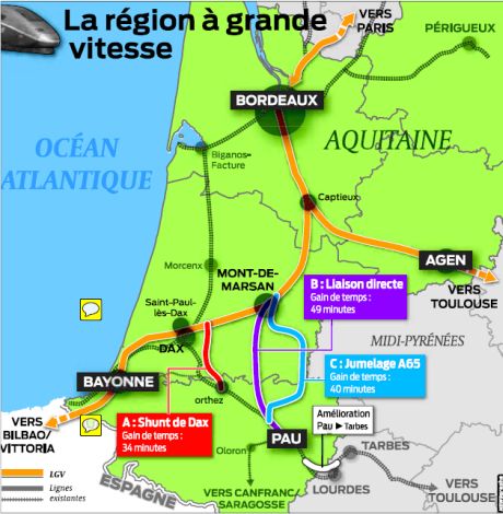 Lgv en aquitaine