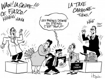 Les politiques sont ils tous des supers menteurs, le dessin de Iturria du sud ouest de ce dimanche 10 janvier 2010