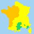 Alerte orange, carte mise a jour en temps réél, passez juste la souris au dessus de la carte ... cliquez pour le site de mété france