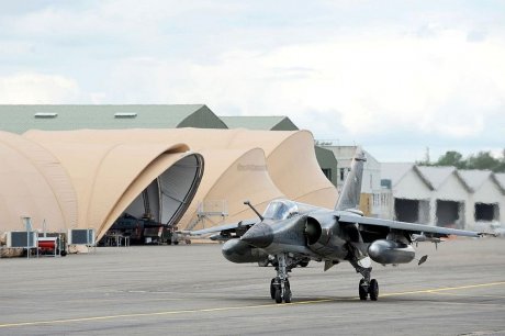 Les Mirage F 1 de l'Escadron 2/33 «Savoie» étaient en exercice vendredi matin.