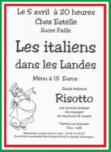 Les Italiens dans les Landes