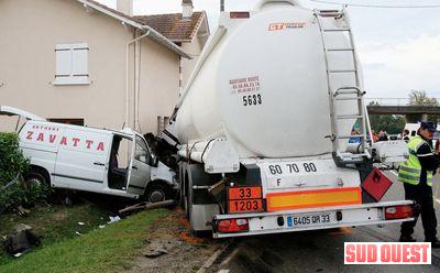 transports Rodière : Deux mortz à Poudesseaux