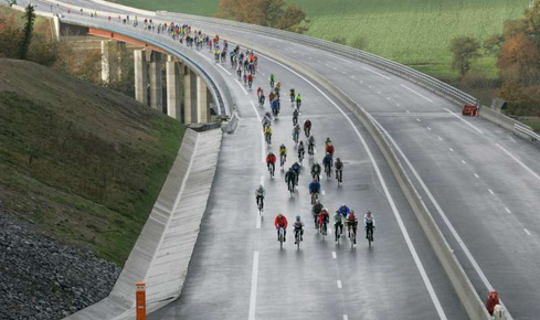  L'A 65 à roulettes pour le Téléthon